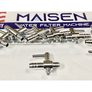 Van chia oxy, van chia khí điều chỉnh inox ren vặn