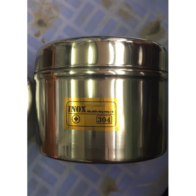 Hộp đựng bông gòn inox 304