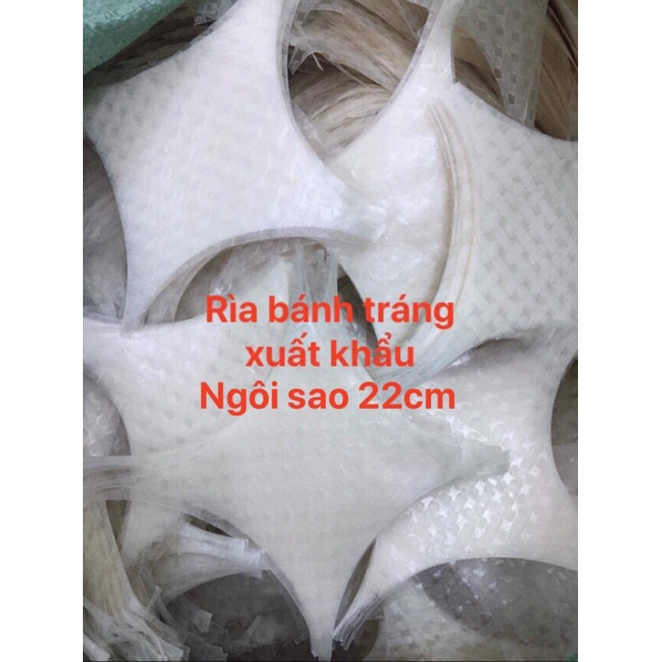Bánh Tráng Rìa dày ngôi sao 22cm