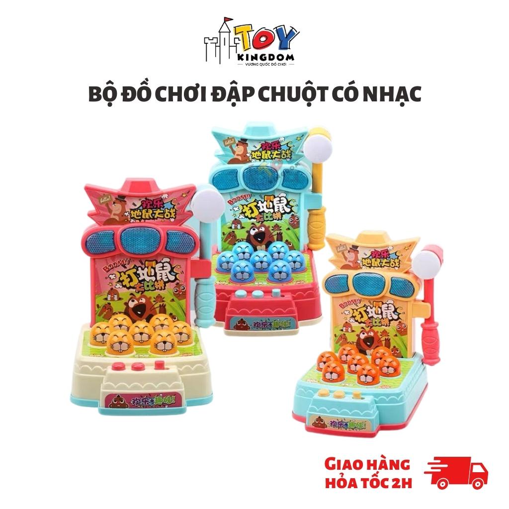 Bộ Đồ Chơi Đập Chuột Có Nhạc Giúp Bé Luyện Tay và Mắt, Trí Thông Minh