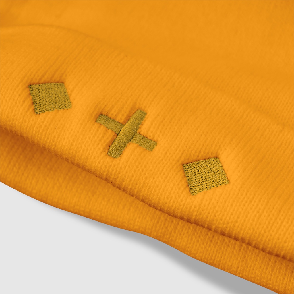 Mũ len Lesavril de Vetements Brilliante Yellow