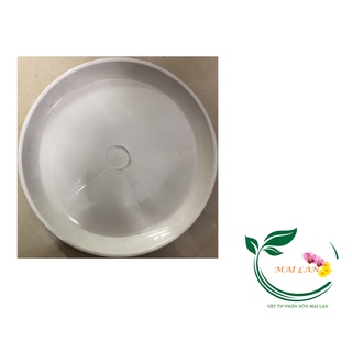 Đĩa lót chậu tròn Phi 24cm - #043C#
