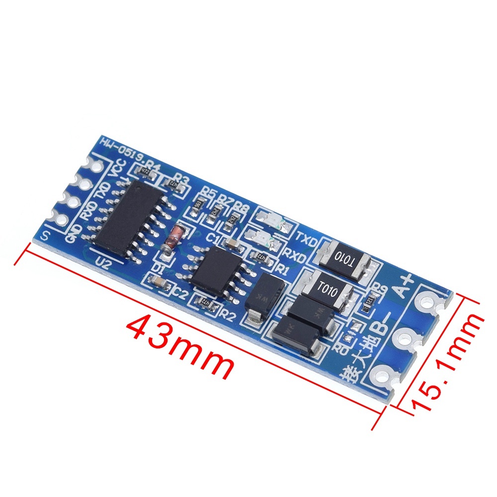 Mô Đun Chuyển Đổi ttl rs485 module 485 Sang Seri Tự Động Điều Khiển Dòng Chảy Phần Cứng