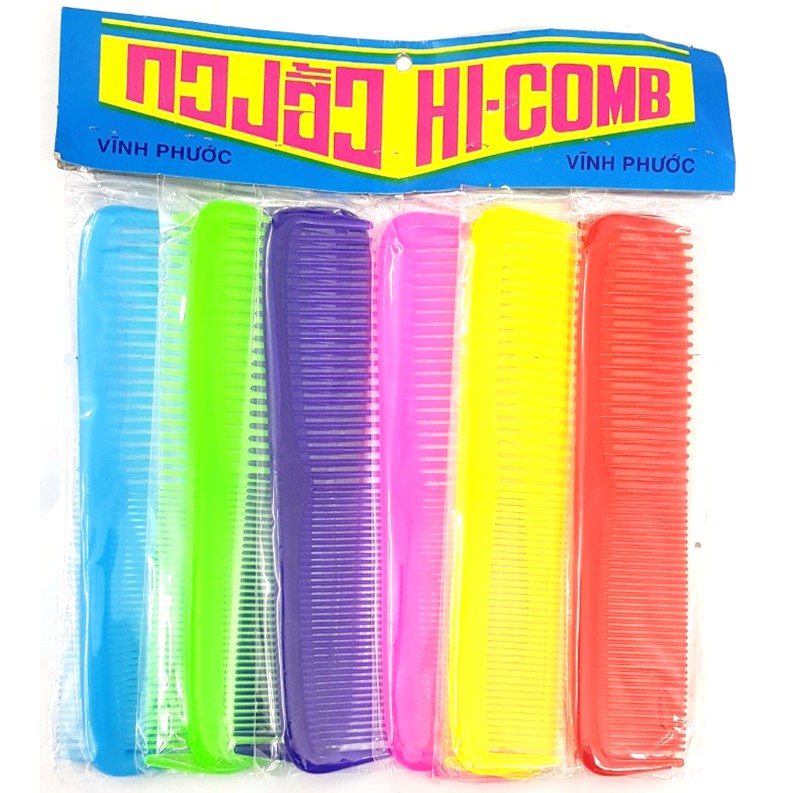 Combo 12 Cây Lượt Chảy Tóc Thông Dụng Nhiều Màu