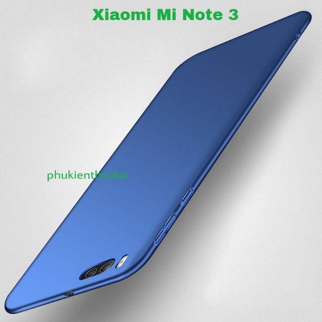 Xiaomi Mi Note 3 ốp lưng nhựa mỏng cao cấp