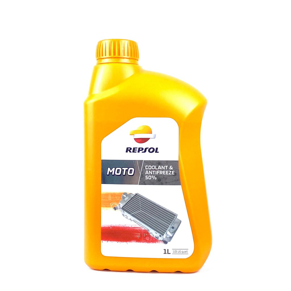 Nước làm mát Repsol Moto Coolant& Antifreeze  1L