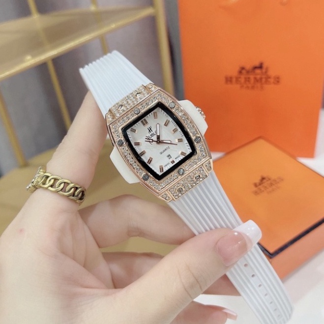 Đồng hồ nữ đẹp hblot cao cấp dây silicon sang trọng [ BH 12 THÁNG 1 ĐỔI 1 ] | BigBuy360 - bigbuy360.vn