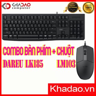 Combo Bàn Phím Dareu LK185 + Chuột Dareu LM103