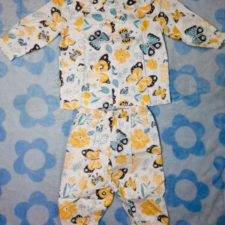 Pijama lụa thô mềm in hình phối ren
