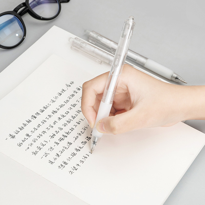 Bút Mực Đen Trong Suốt Tiện Dụng Cho Văn Phòng