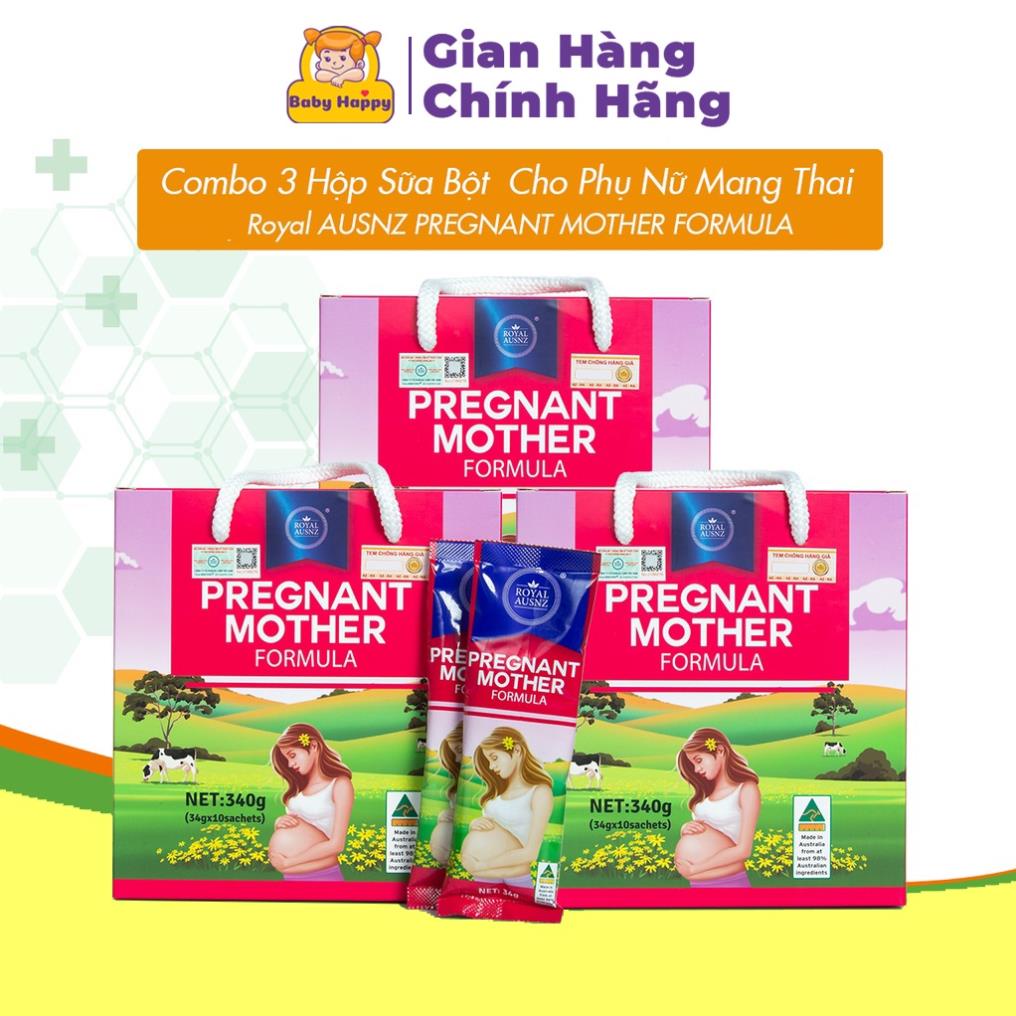 Sữa bột cho bà bầu chính hãng Hoàng Gia Úc Royal Ausnz Pregnant Mother (34g)