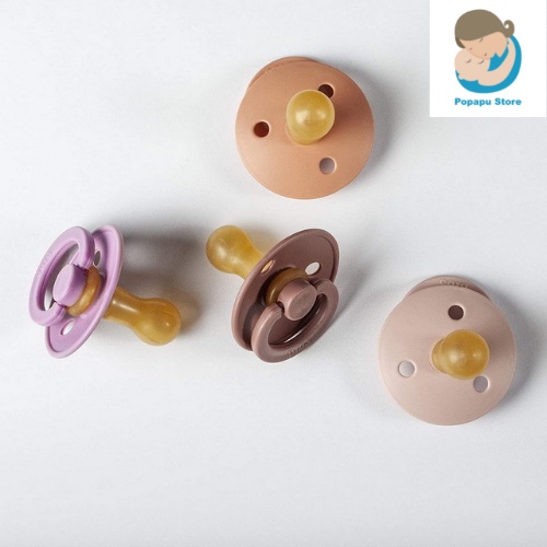 Ti Giả BIBS Đan Mạch Chính Hãng Cho Bé Kèm Nắp Trứng Hoặc Hộp Đựng shop Popapu