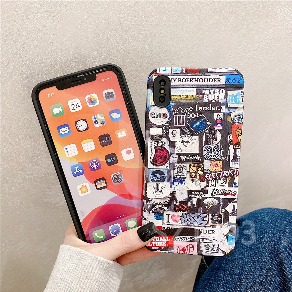 Thời Trang Ốp Điện Thoại Da Cừu Mềm Hình Nhãn Dán Cho Iphone 12 Mini 12 Pro Max 11 Pro Max X Xs Xr Xsmax 8 7 6 6s Plus Se 2020