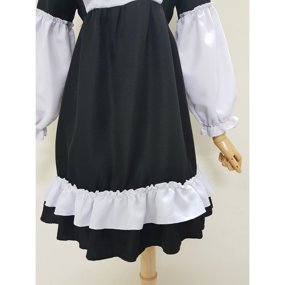 Đầm babydoll tay bồng đáng iu