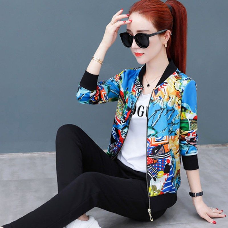 Áo Khoác Bóng Chày Mỏng Phong Cách Mới Cho Nữ