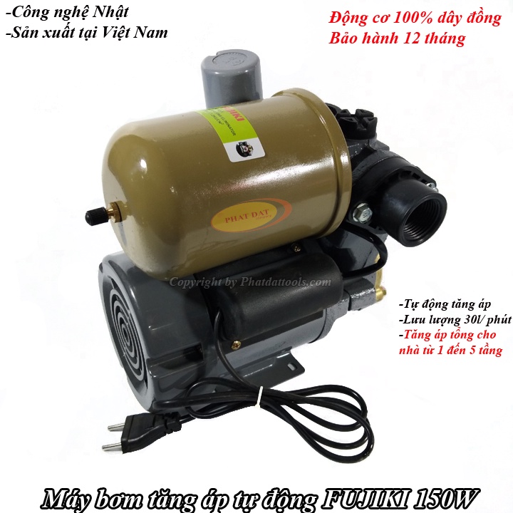 Máy Bơm Nước Đa Năng  FUJIKI FZ - 150BE - Công suất 150W - Bảo hành 12 tháng
