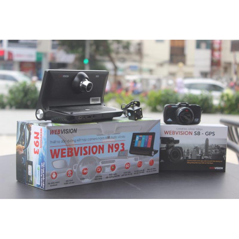 Camera hành trình Webvision N93 tặng kèm thẻ 16GB