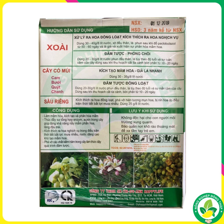 Kích ra hoa DOLA Super hộp 1kg