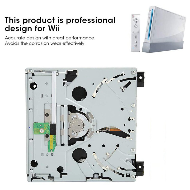 DVD ROM Drive Disk Precise Incisions and Interfaces Dual IC Disc Replacement for Nintendo Switch Wii D2E Console