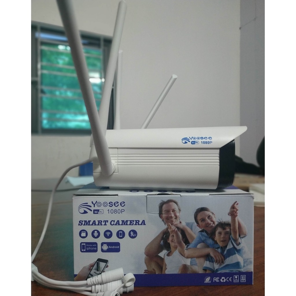 [Tặng thẻ nhớ 128G] camera yoosee ngoài trời 1080p 4 Râu 3.0 Mpx full hd 1080 ban đêm có màu | BigBuy360 - bigbuy360.vn