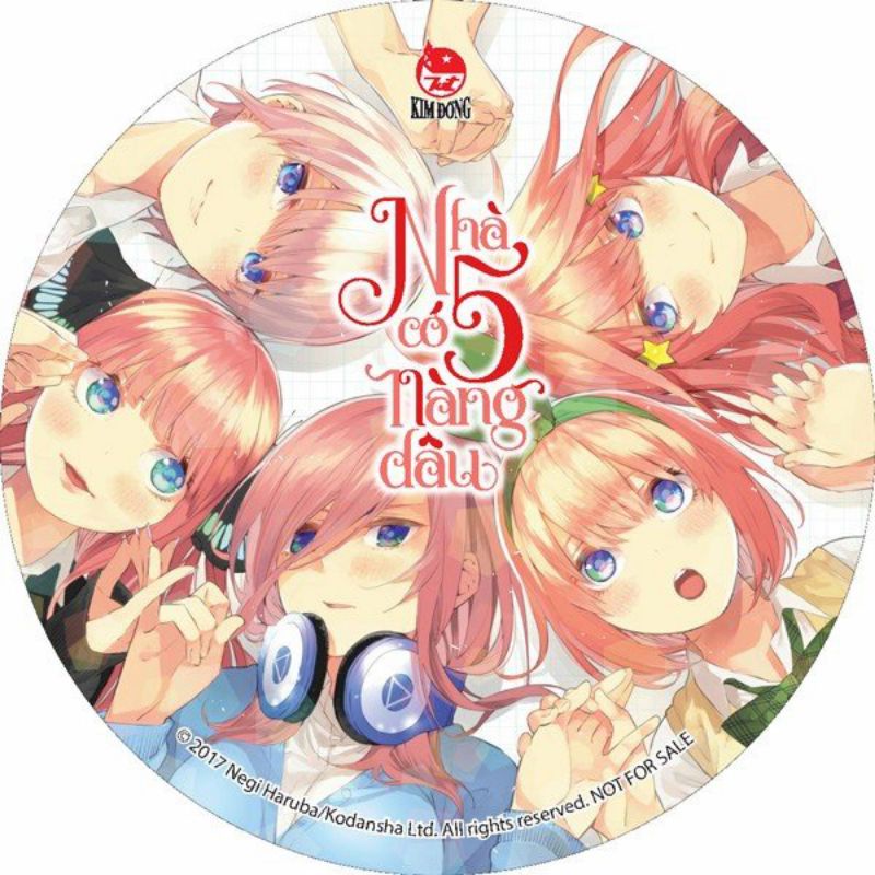 Lót ly/Bìa 2 mặt nhà có 5 nàng dâu