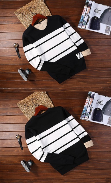 Áo len nam lót lông cực ấm