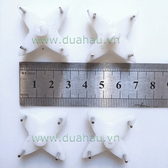 [20 cái] Đinh sao 4 chân treo tường