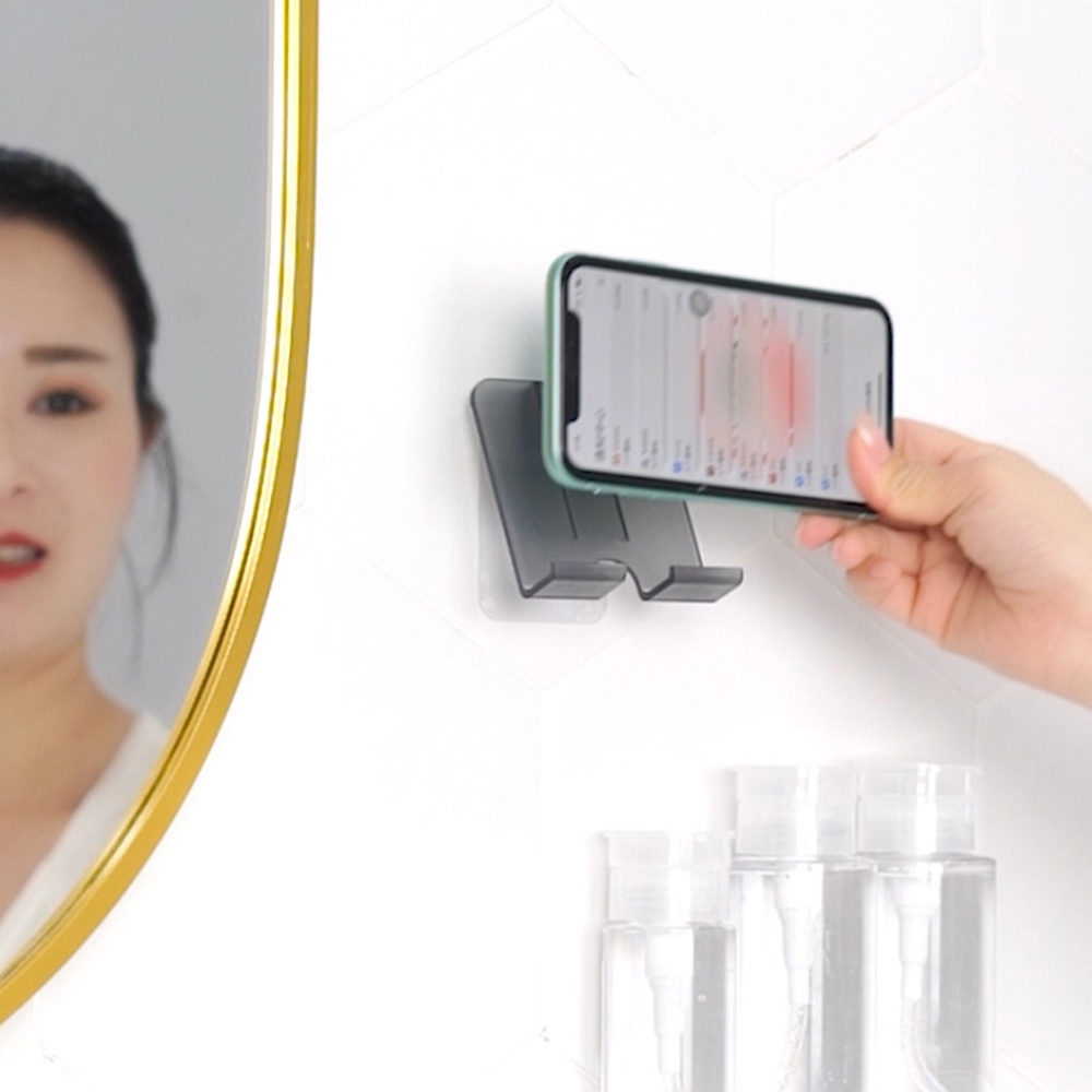 ☆☆☆Giá Đỡ Điện Thoại Gắn Tường Không Đục Lỗ Tiện Dụng Khi Sạc Điện Thoại