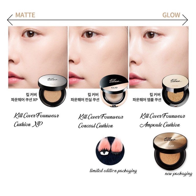 Phấn nước cao cấp - Kill Cover Cushion dành cho da dầu