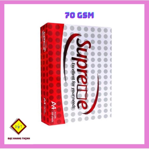 Giấy A4 Supreme 70gsm 80gsm giấy in Photo A4 giá rẻ CAM KẾT CHẤT LƯỢNG