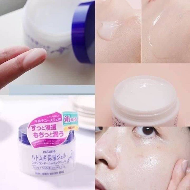 Kem Dưỡng Ẩm Da Hạt Ý Dĩ Naturie Nhật Bản