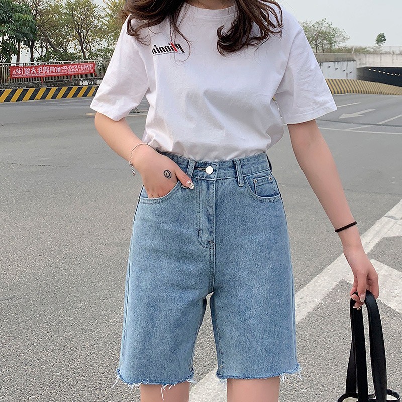 [Mã FAMARAL2 giảm 10K đơn 50K] [40kg~90kg] Quần jean NGỐ / LỬNG BIGSIZE lưng cao, phom baggy RỘNG thời trang hot trend