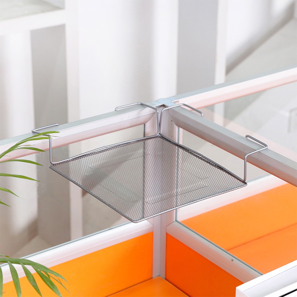 Giá Để Đồ Góc Hình Vuông - Lưới Kim Loại Siêu Bền
