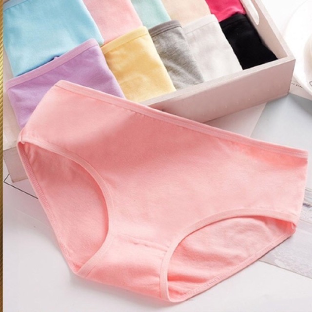 Quần lót cotton co dãn thoáng mát cực xinh | WebRaoVat - webraovat.net.vn