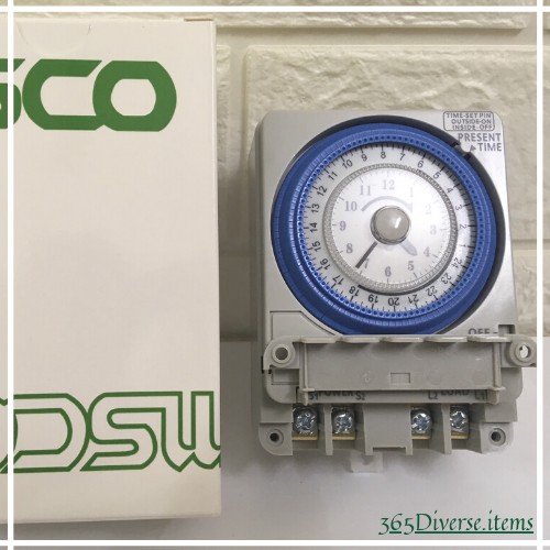 Bộ đôi Camsco TB38N - Đồng hồ hẹn giờ cơ - Bảo hành 6 tháng - Tìm đại lý