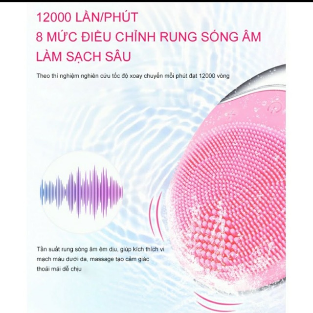 Máy Rửa Mặt Massage Cao Cấp 2 IN 1 MCMELLCAO | BigBuy360 - bigbuy360.vn