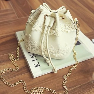 (Hàng có sẵn) Túi xách nữ dây rút dễ thương