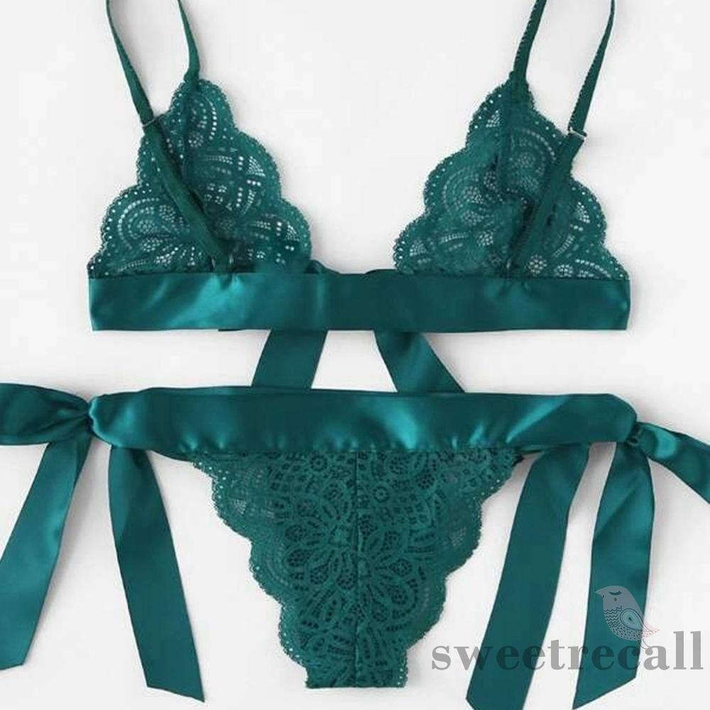 Bộ Đồ Lót Phối Ren Quyến Rũ Dành Cho Nữ | BigBuy360 - bigbuy360.vn
