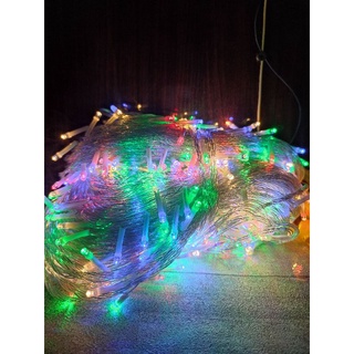 Đèn Led Chớp Tắt 100m ,Trang Trí Ngoài Trời . Vàng . Xanh Dương , Đủ Màu . Trắng