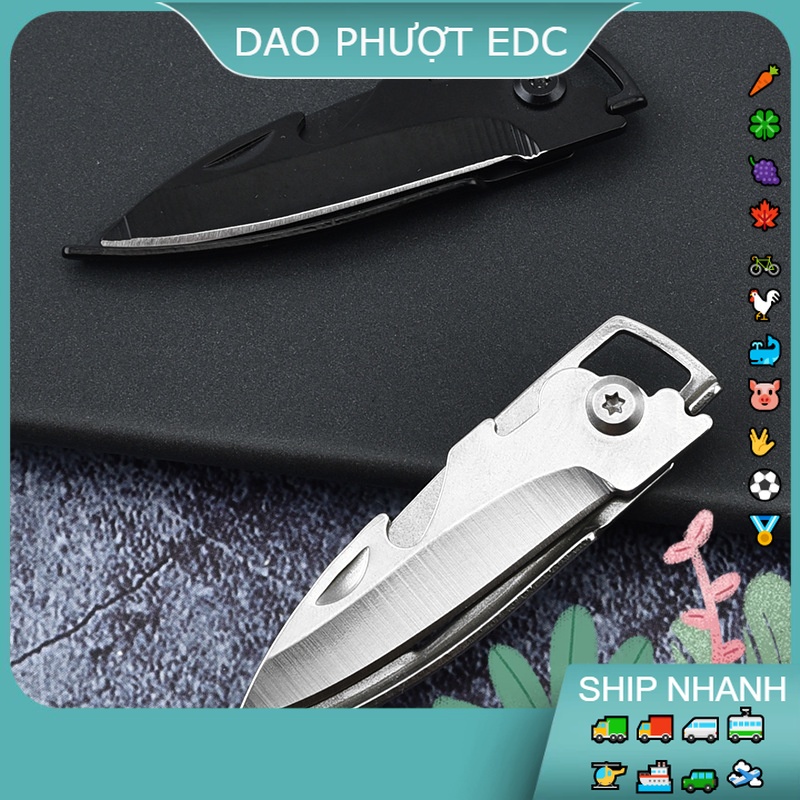 Dao Nhỏ Xúi Treo Móc Khóa - Đa Năng - Thép & Nhôm Không Gỉ