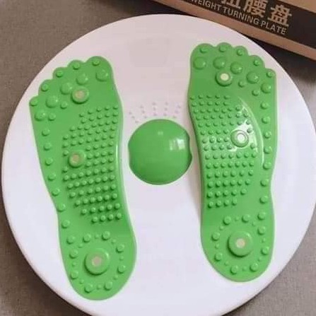 Đĩa Xoay Eo Giữ Dáng HÌNH BÀN CHÂN, Nâng Cao Sức Khoẻ Dành Cho Mọi Lứa Tuổi