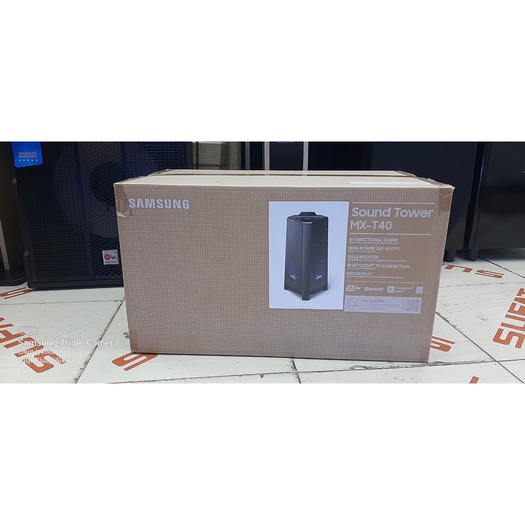 Loa tháp Samsung MX-T40 hàng chính hãng, bảo hành điện tử 12 tháng