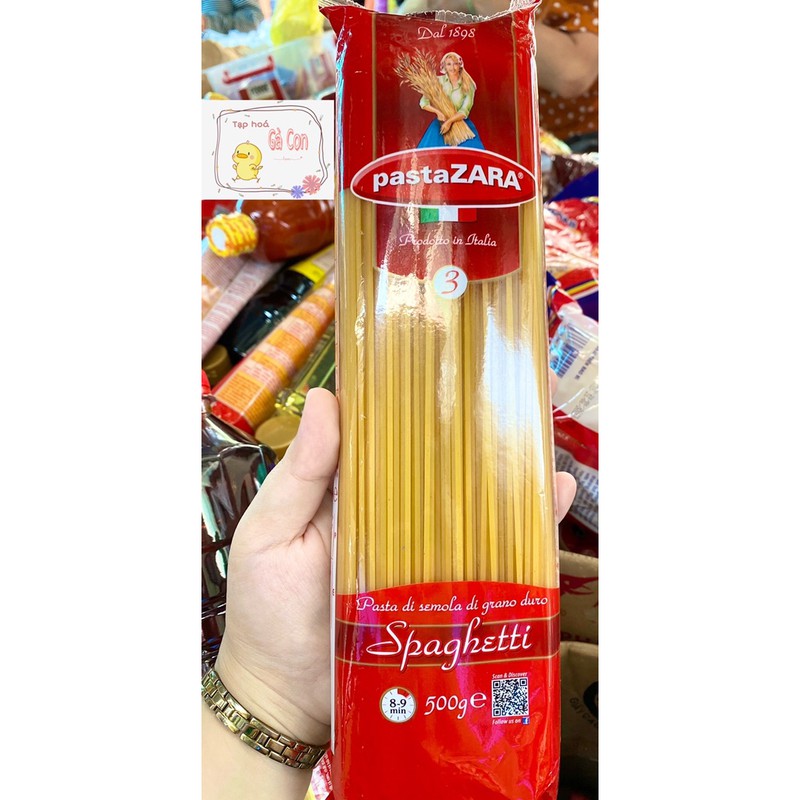 Mì Ý Pasta ZARA Spaghetti số 3 giá cạnh tranh