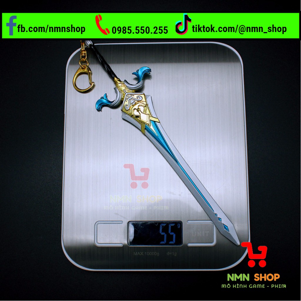 Mô hình game Genshin Impact - Sacrificial Greatsword 21cm