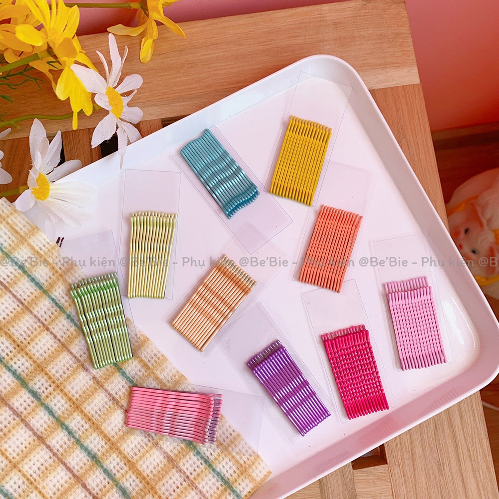 Set kẹp tăm túi zip ullzang BeBie - BP377