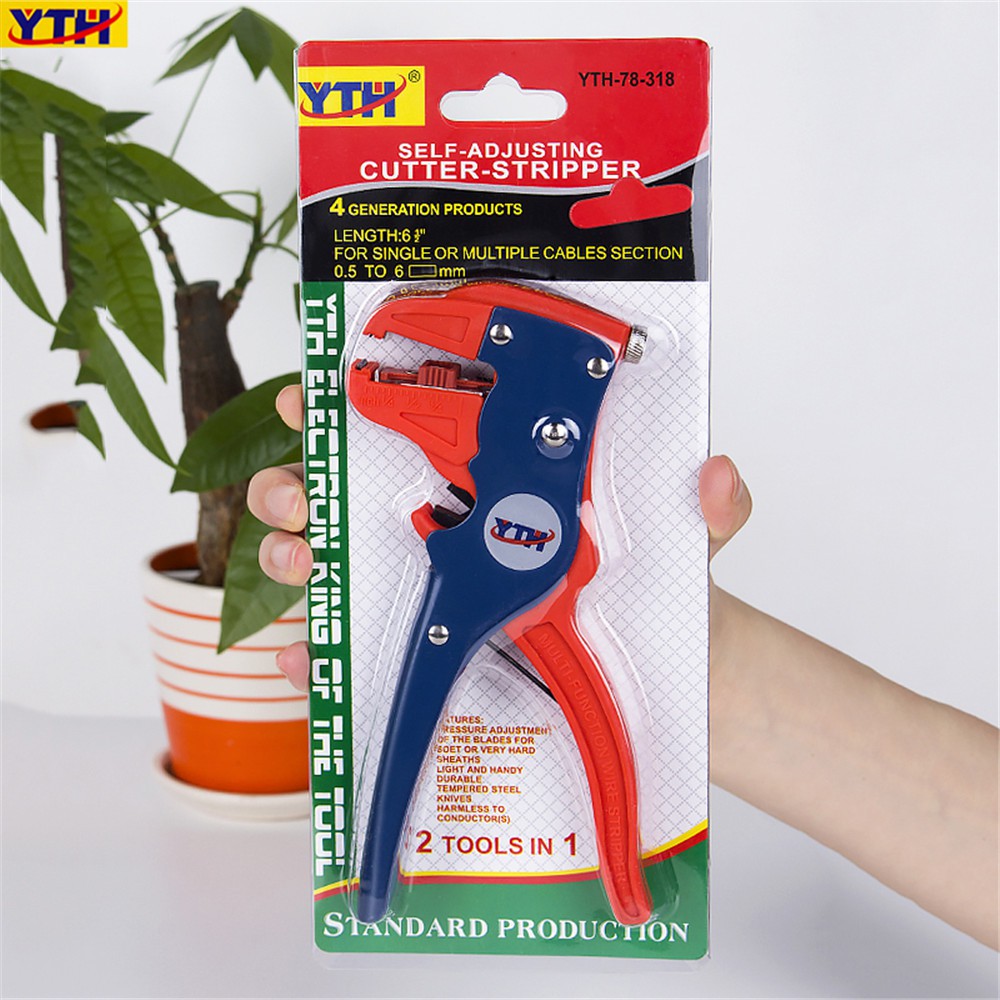 Kìm tuốt dây điện dây cáp bấm cáp đa năng kẹp dây cáp Kìm thợ điện