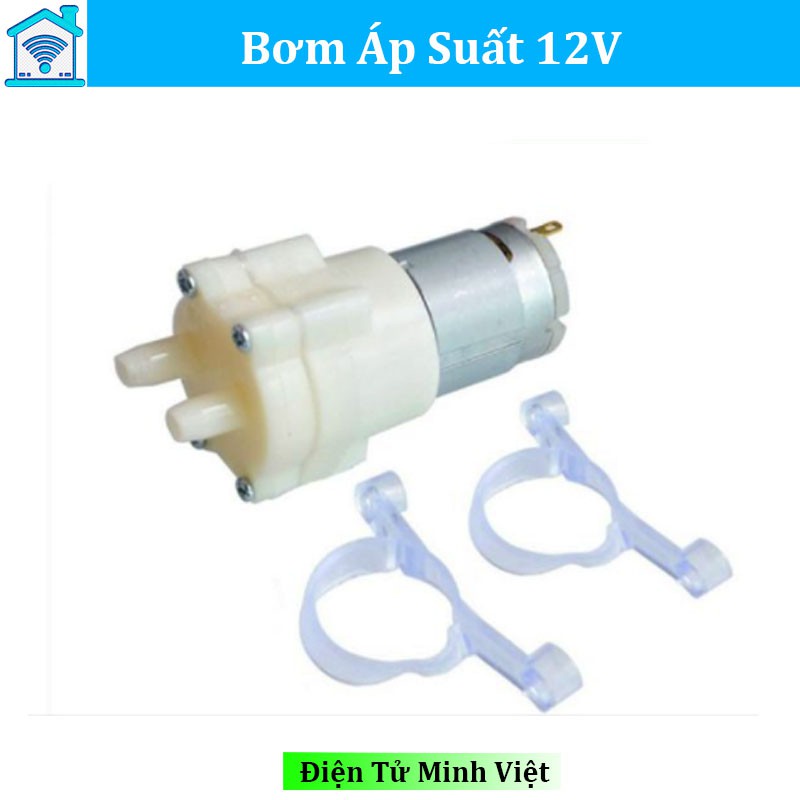 Bơm màng - Bơm nước tự mồi 12V Sử dụng động cơ 365