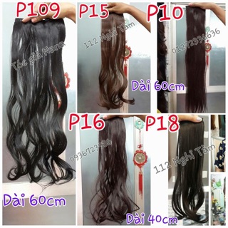 Tóc kẹp mái dài