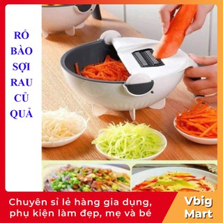 Dụng cụ bào sợi rau củ quả lúa mạch có tay cầm nhà bếp Vbig Mart
