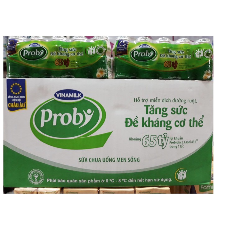 Thùng 50 Chai 65ml Sữa Chua Uống Lợi Khuẩn Probi